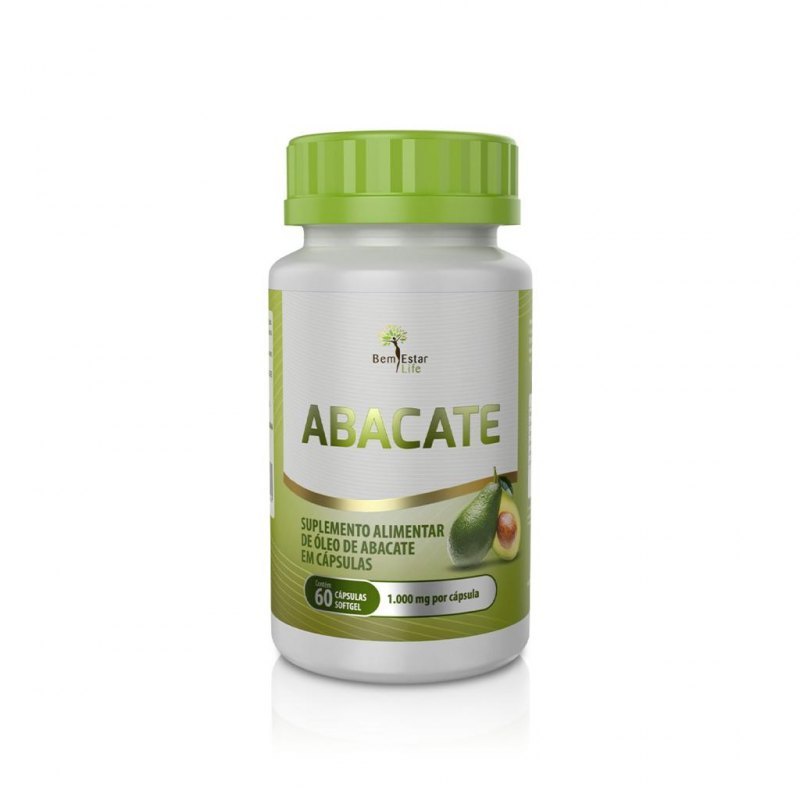Abacate concentrado - 60 Capsulas Bem Estar Life