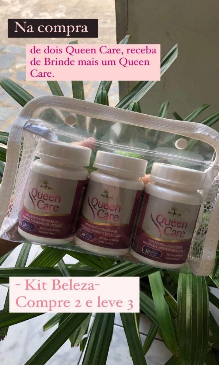 Compre 2 Queen Care e leve 1 de brinde ?