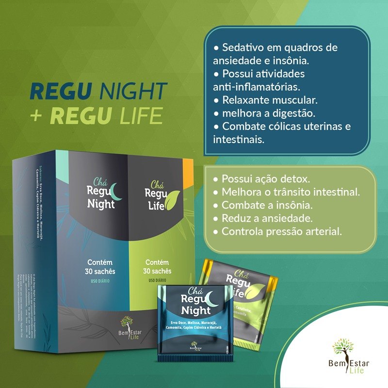 CHA MIX REGU LIFE/ REGU NIGHT - 30/30 SACHET