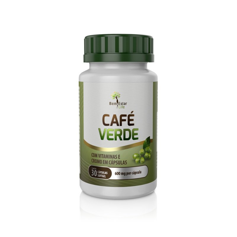 Café verde - 30 cápsulas Bem Estar Life